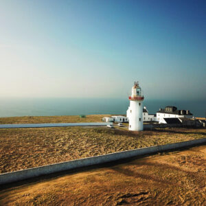 lighthouse by a sea, unique accommodation display